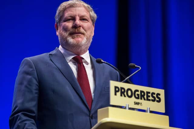 Former SNP leader in the House of Commons, Angus Robertson, joins Labour MSP Daniel Johnson, Conservative councillor John McLellan and host Conor Matchett.