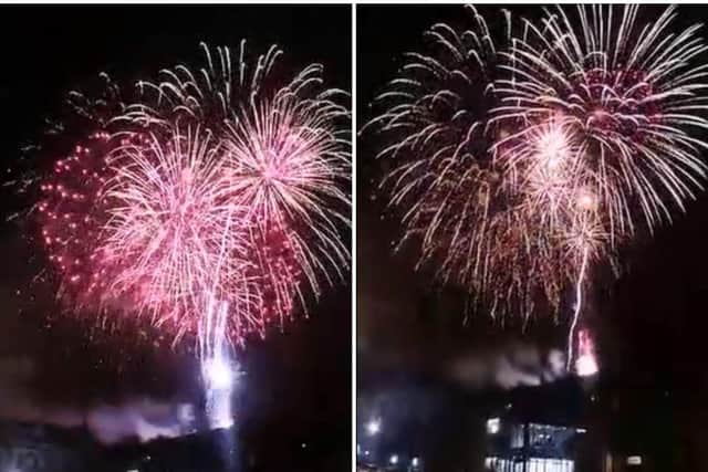 Video shows spectacular climax to epic fireworks display that kicked off Edinburgh's Hogmanay celebrations
