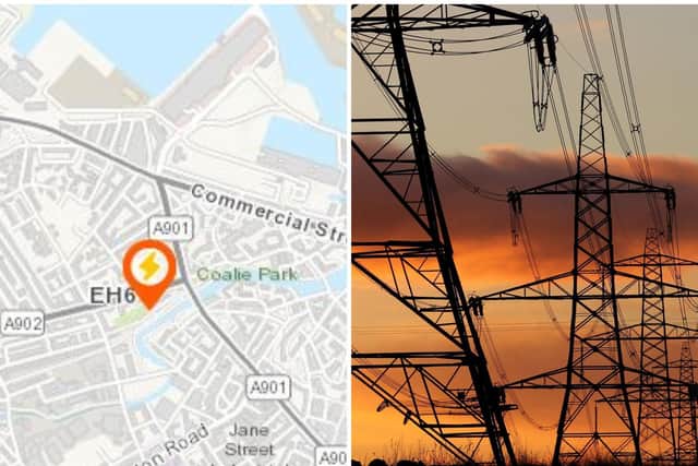 These are all of the postcodes currently without power.