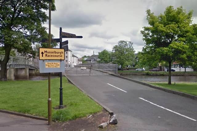 The Electric Bridge in Musselburgh, normally opened on race days (Photo: Google)
