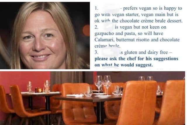 Edinburgh restaurateur hits out at diners who are killing the catering industry with 'faux' dietary requirements