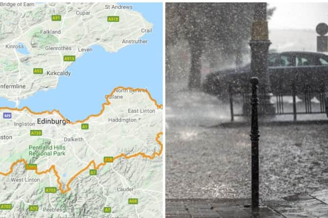 SEPA has issued a flood alert for Edinburgh and the Lothians today. Picture: SEPA