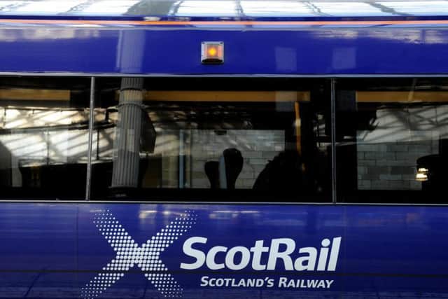 A person has been struck near Fauldhouse and ScotRail services have been suspended.