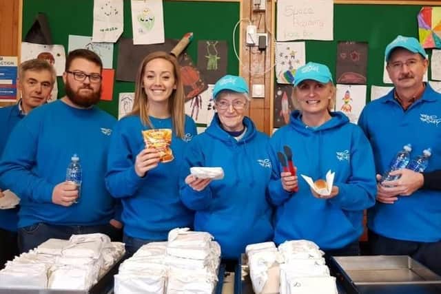 Volunteers have served up 20,000 toasties in three years.