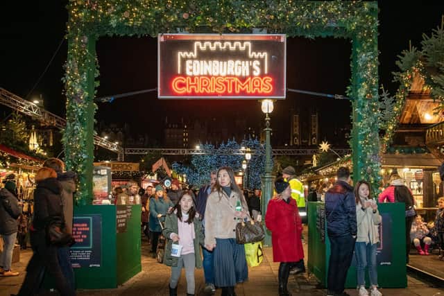 Edinburgh's Christmas Market was found not to have been granted planning permission.