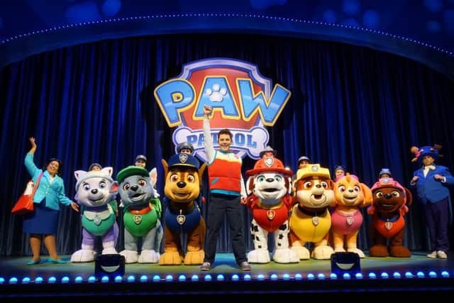 Everyone's favourite Paw Patrol characters will take to the stage for fun adventures. (Picture: P&J Live Marketing)