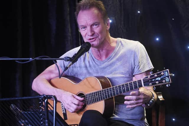 Sting at the Dockers Club