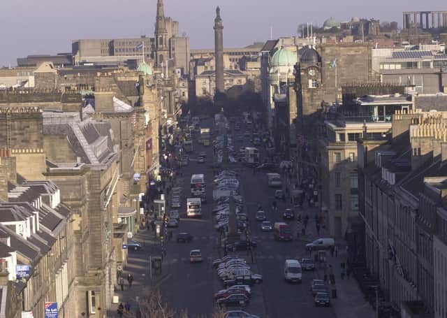 Edinburgh has seen an increase in £1million properties being sold.