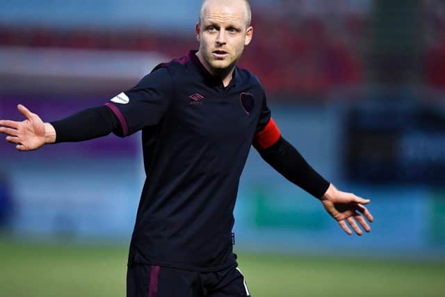Steven Naismith has been given the captain's armband by Daniel Stendel. Picture: SNS
