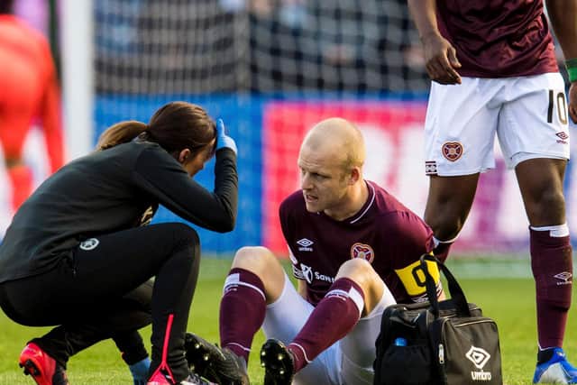 The forward's injury history has raised concerns. Picture: SNS