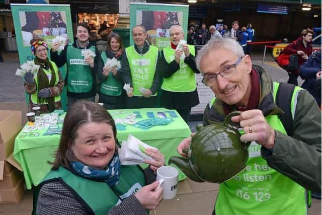 This is why Samaritans were handing out free cups of tea on Blue Monday in Edinburgh