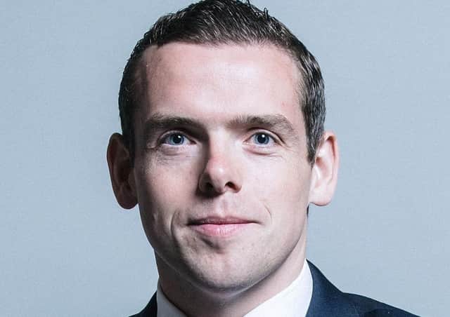 Douglas Ross is MP for Moray and a UK Government minister for Scotland