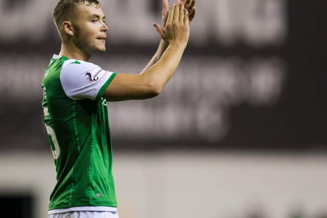 Ryan Porteous aims to get back for Hibs as quickly as possible. Picture: SNS