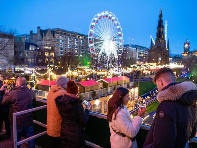 This year's Christmas Market in Princes Street Gardens was surrounded by controversy
