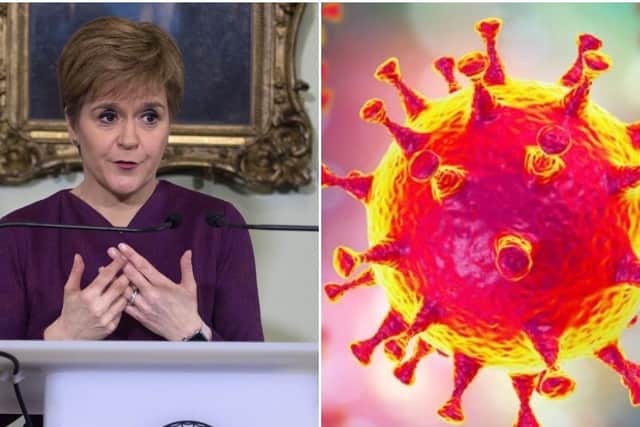 Coronavirus update: Nicola Sturgeon's statement in full     picture: JPI Media