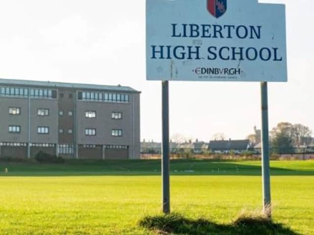 The council wants to rebuild Liberton High on a joint campus with a new Gaelic school. Picture: Ian Georgeson