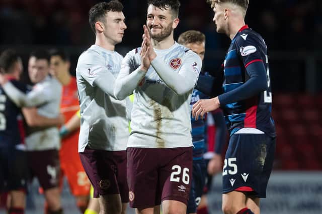 Souttar will be looking to build a solid partnership with Craig Halkett. Picture: SNS