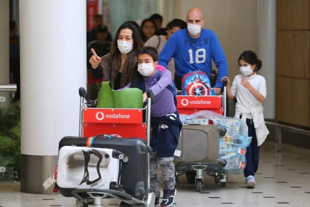 Flights to and from Wuhan in China are being closely monitored around the world (Getty Images)