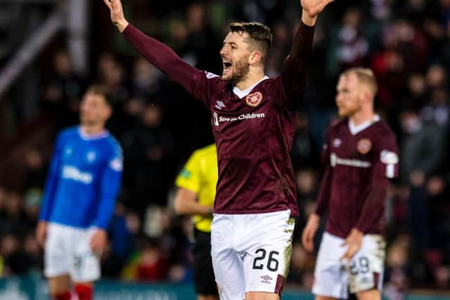 Hearts defeated Rangers 2-1 on Sunday afternoon. Picture: SNS