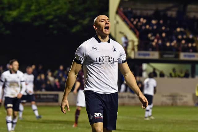 The Irishman has scored 10 goals for Falkirk. Picture: SNS