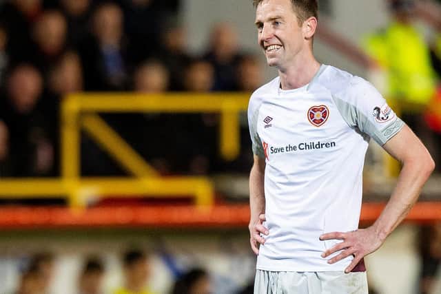 Steven MacLean left Hearts for Raith Rovers on loan. Picture: SNS