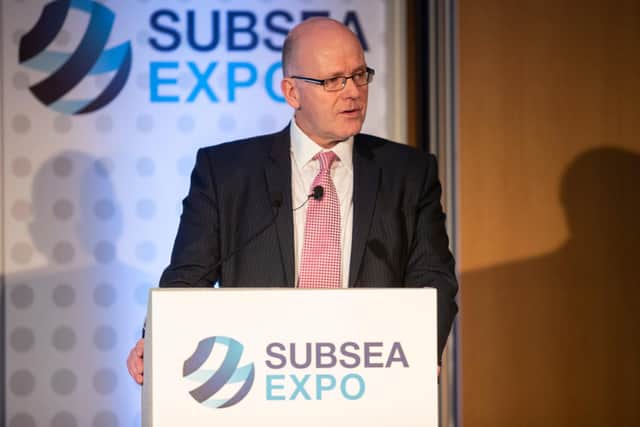 Neil Gordon, chief executive of Subsea UK, says the industry has 'weathered the storm'. Picture: Ross Johnston/Newsline Media