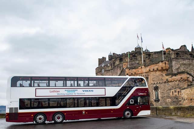 Lothian bus and tram fares are to increase today  picture: Wullie Marr