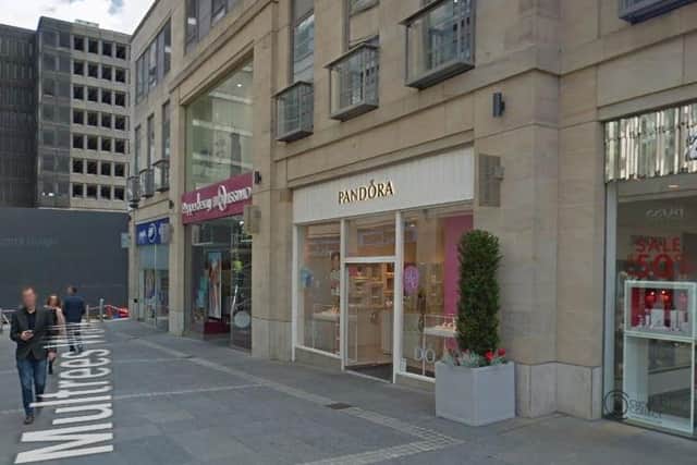 Pandora will shut their Multrees Walk store and move to the St James Centre (Photo: Google)