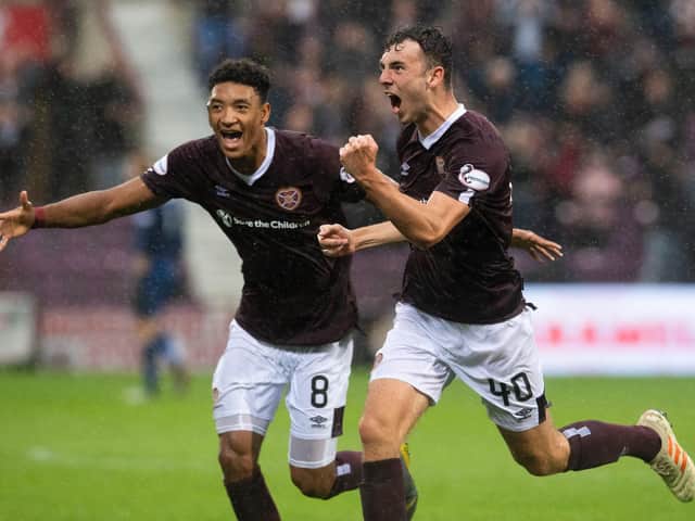 Sean Clare and Andy Irving have progressed rapidly since Daniel Stendel joined Hearts