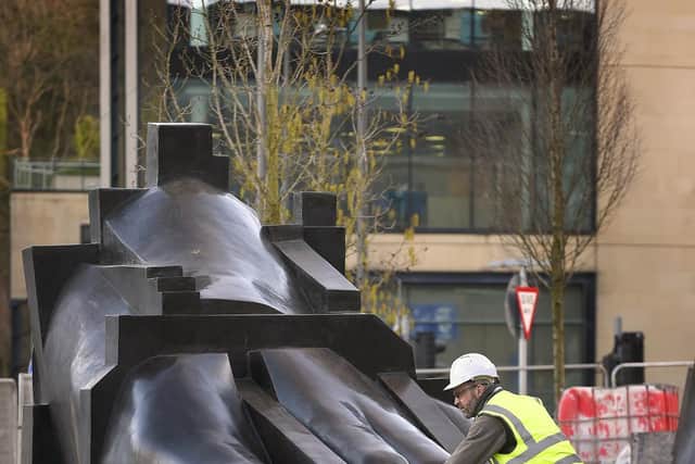 The Paolozzi sculptures are returning to Picardy Place