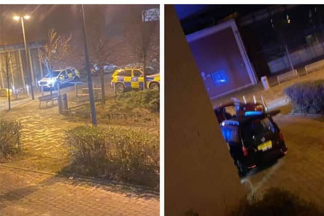 The driver failed to stop for police. PICS: Jordan Sweeney