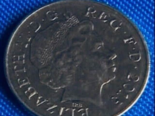 The rare 2p coin