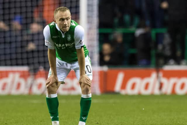Hibs are keen to re-sign Dylan McGeouch according to reports in England. Picture: SNS
