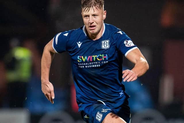 Sean Mackie has impressed the Dundee coaching staff