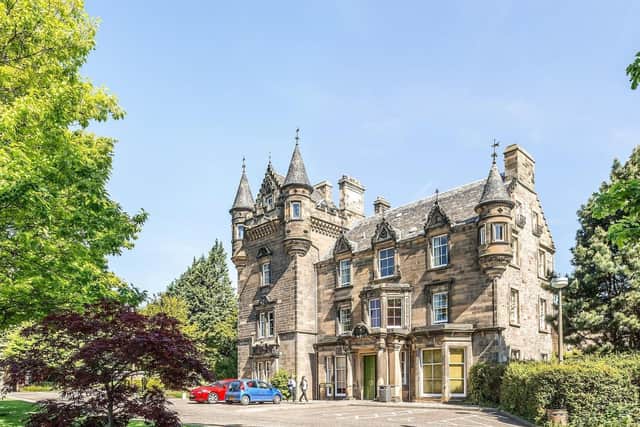 The hotel was formerly the main halls of residence for Edinburgh University