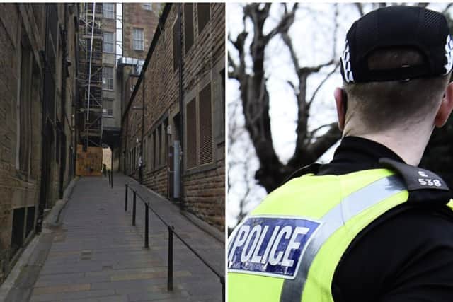 Police hunt two people after man suffers 'serious facial injuries' in Edinburgh city centre attack