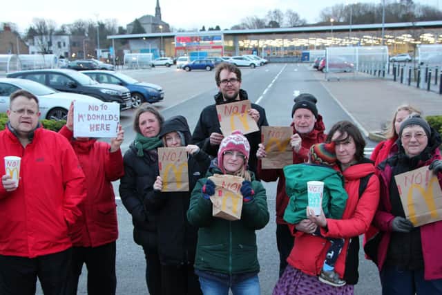 Residents are campaigning against plans for a new McDonald's in Musselburgh (Photo: Contributed)