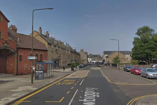 The incident happened in the Newbigging area of Musselburgh. Pic: Google Street View.