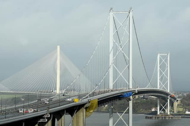 The Queensferry Crossing remains closed to motorists this morning