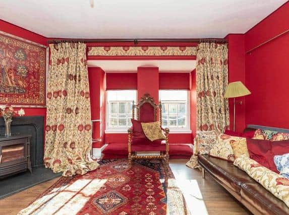 Less than a mile from Edinburgh castle, the unusal throne room feature of this Canongate property make it an apartment fit for a king or queen. Picture: McEwan Fraser Legal