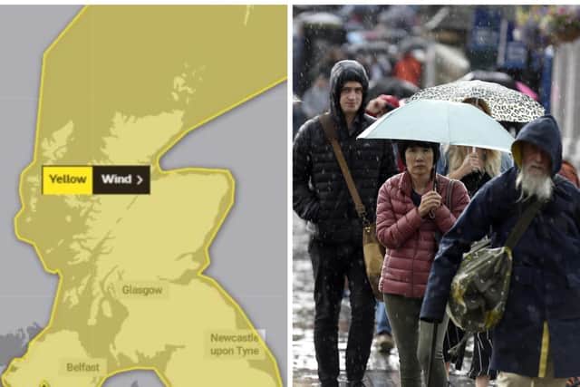 Storm Dennis: Yellow weather warning in place as high winds and rain batter Edinburgh