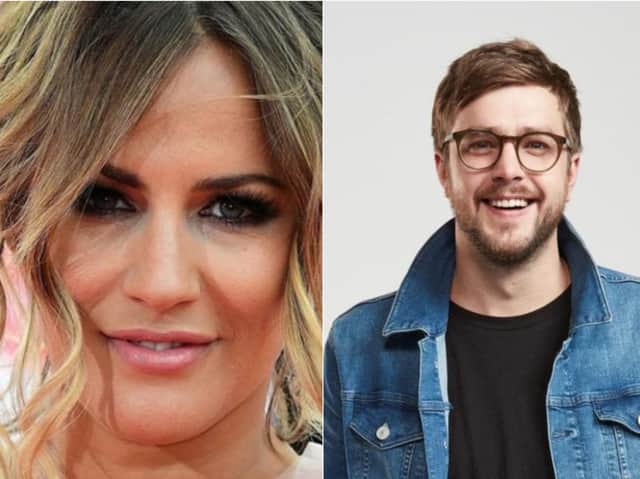 Love Island viewers praised Iain Stirling for his tribute to Caroline Flack at the start of Monday night's show.