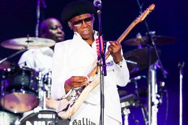 The Piece Hall in Halifax has a jam packed programme of music set for 2021. The first of these concerts is Nile Rodgers & CHICon June 18. Photo by Alexandre Schneider/Getty Images