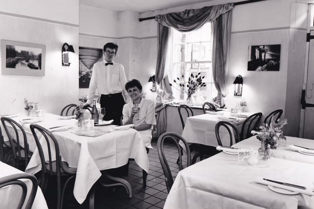 Did you ever visit this restaurant on Lower Briggate in the 1990s? Pictured are owners Gill Richardson and Mark Rowland.