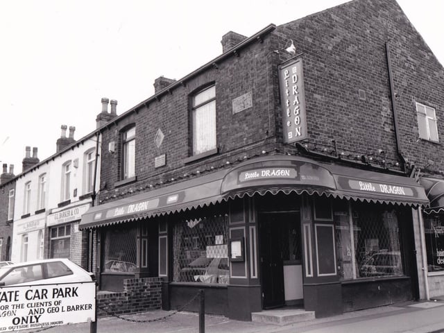 Did you enjoy a meal at this Chinese restaurant? The Little Dragon on Austhorpe Road pictured in April 1993.