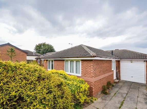 Enjoying a tucked away position is this three bedroom detached bungalow benefiting from UPVC double glazing and gas central heating throughout. It is on the market for £189,950.