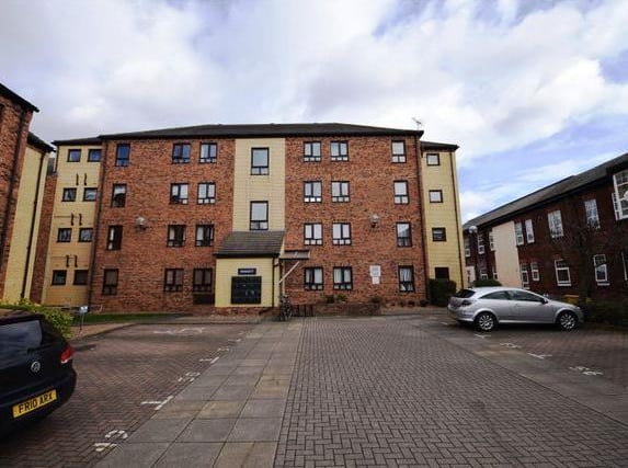 Buyers can purchase 25 per cent shared equity in this two bedroom top floor apartment for £16,250,