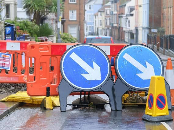 The works are scheduled to begin on Monday.