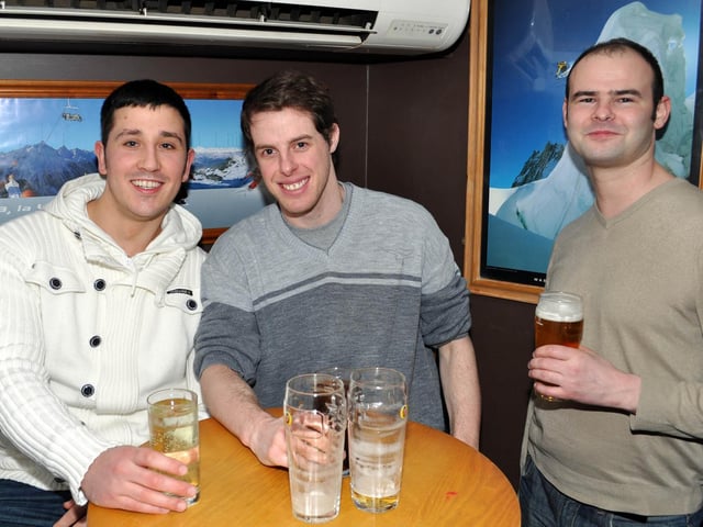 Bobby, Dirk and Mark, in 2012.