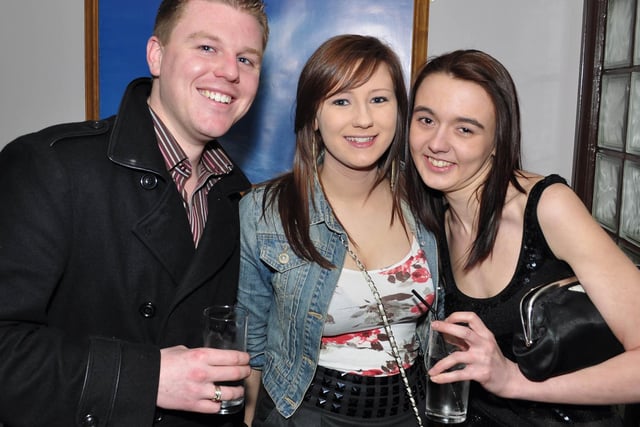 Wayne, Natasha and Hannah, in 2011.